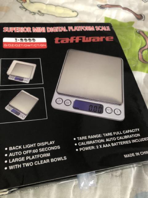 Timbangan Dapur 1kg 0.1g - Silver