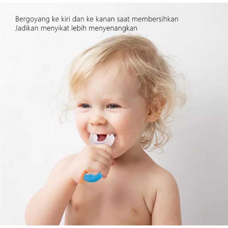 Sikat gigi anak silikon viral