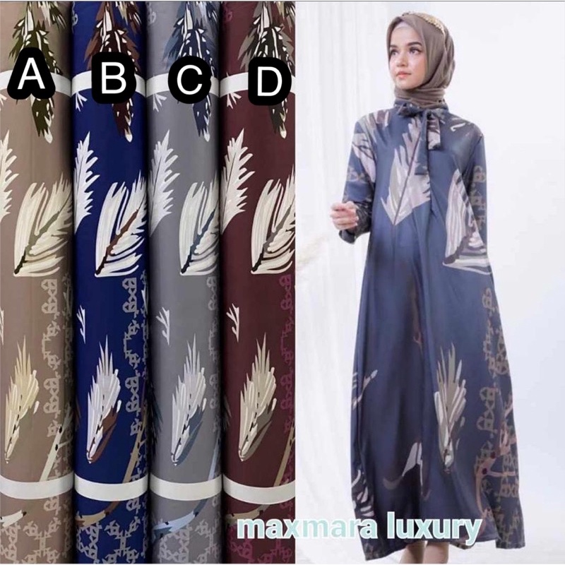 Bahan Kain Maxmara Lux Motif Manis terbaru grade A,Terbaru