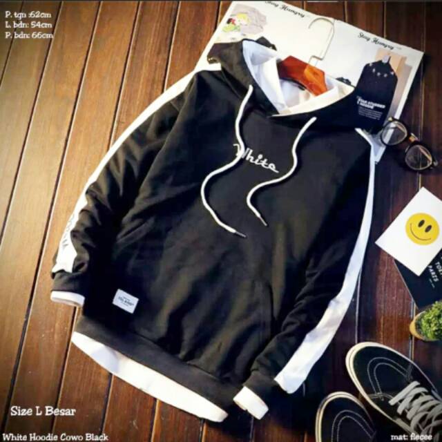 Jacket Hoodie / White
