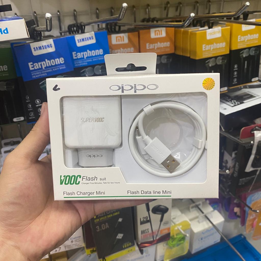 Tc Travel Charger Oppo R17 Pro A91 Original 100% SUPER VOOC 10V-5A