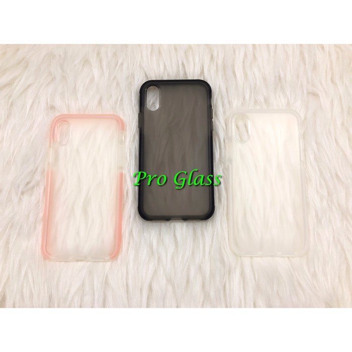 C110 Iphone XS MAX Premium Matte Air Pillow Antishock Silicone Case