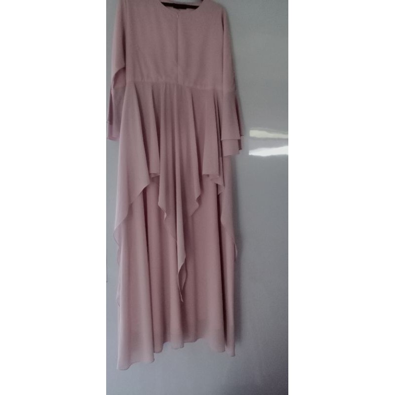 Gamis Pesta Jumbo brand Karaeng Hilda baru
