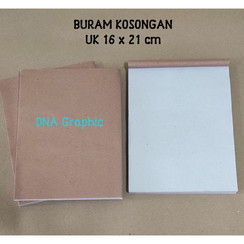 

NOTA BURAM KOSONGAN Uk SETENGAH FOLIO