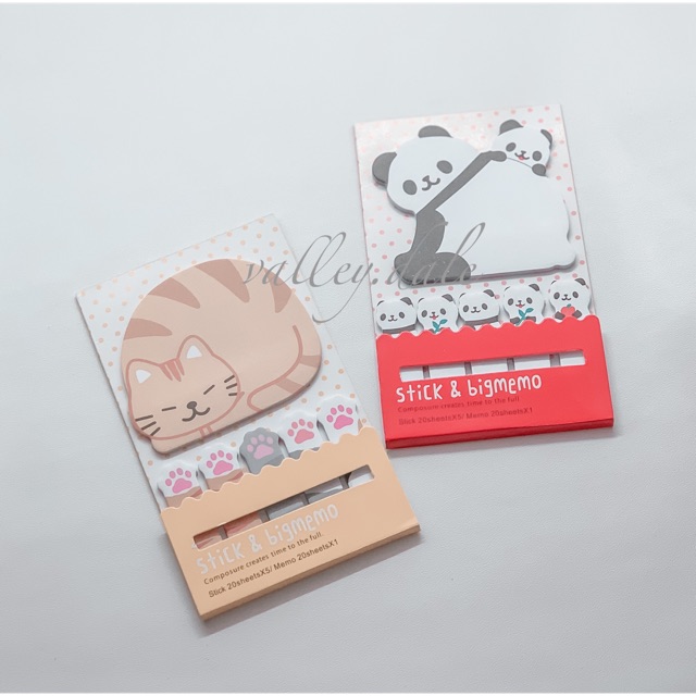 

MS010 Sticky notes & memo cat, panda