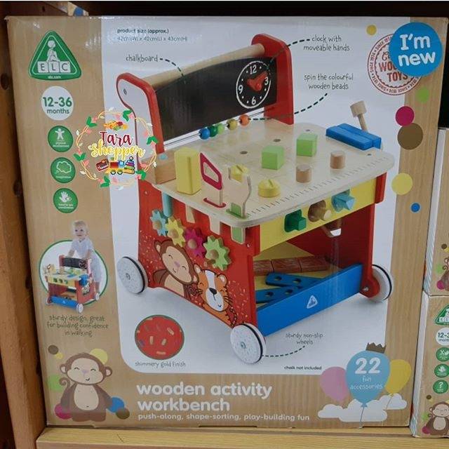 elc wooden activity kitchen