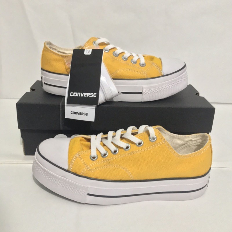 Converse Platform yellow
