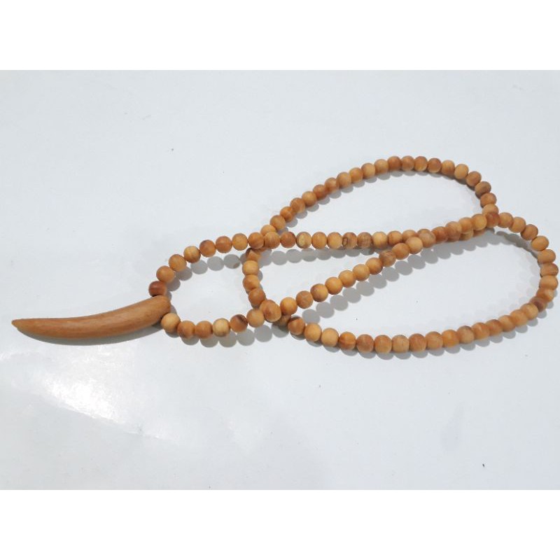 tasbih kalung kayu cendana Kupang wangi original