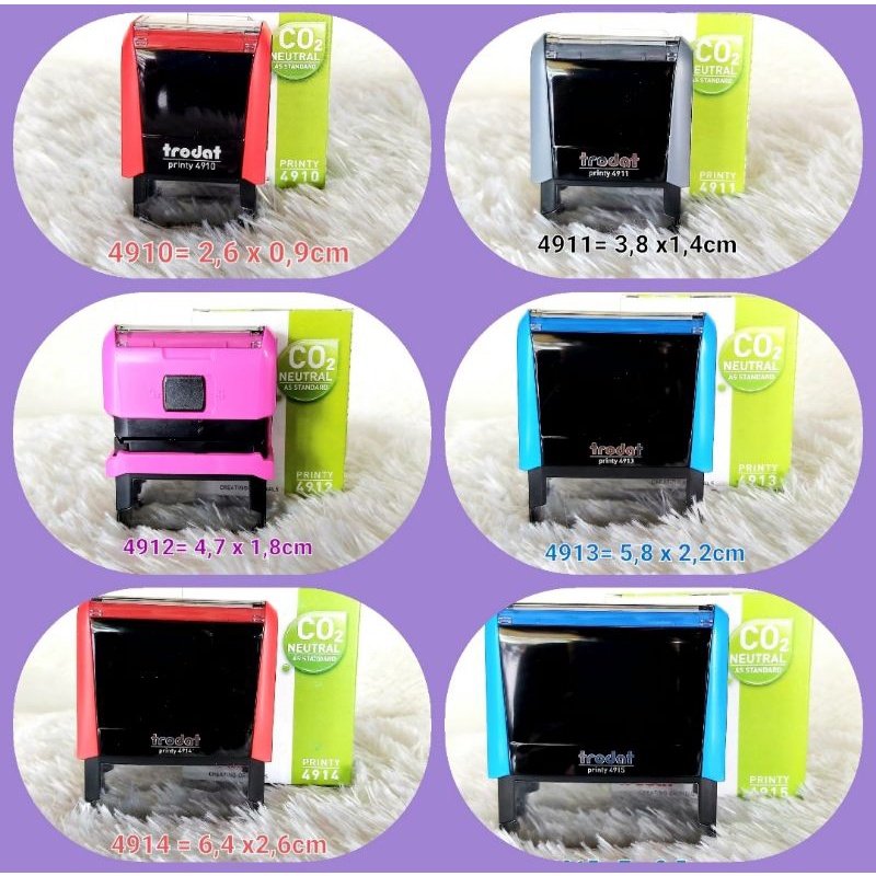 

Stempel Trodat Persegi Panjang 4910/4911/4912/4913/4914/4915
