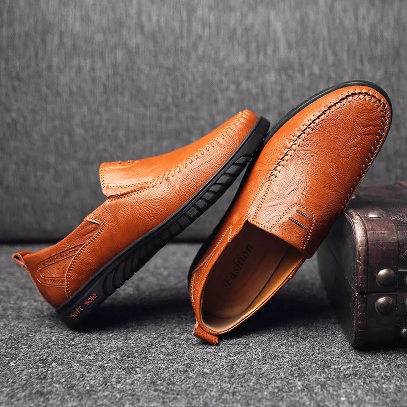 Sepatu Import Loafers Pria Kerja - LAZY