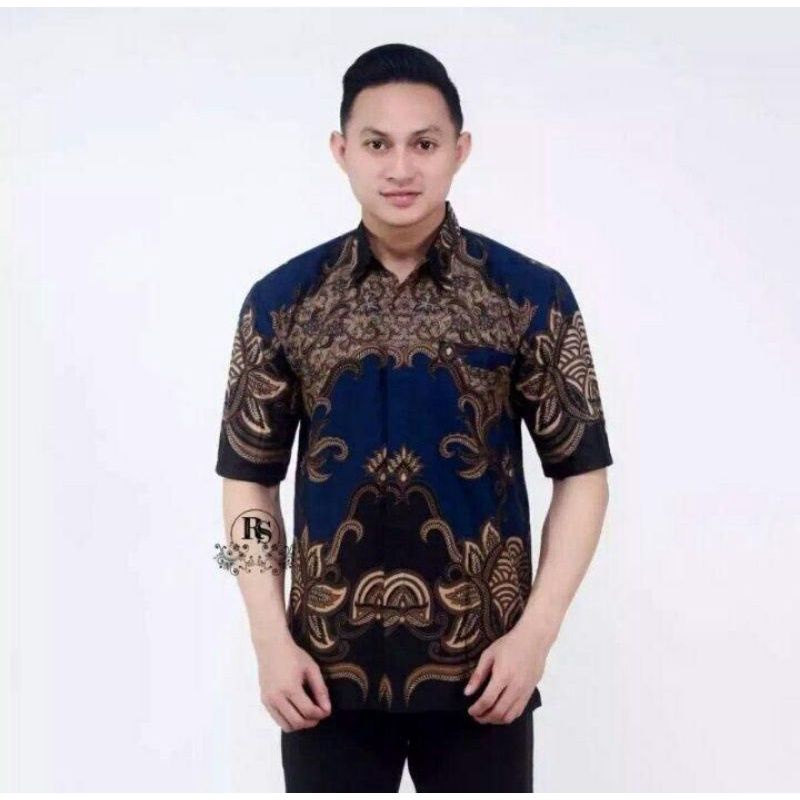 Kemeja Batik Jumbo exclusive original butik Atasan Batik Seragam M L XL XXL -10XL