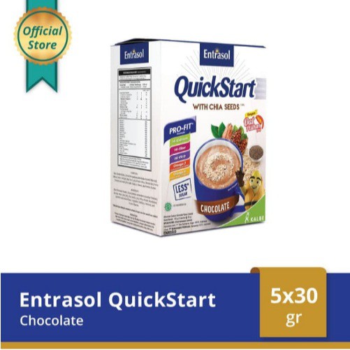 

Entrasol Quick Start QuickStart Chocolate 5 x 30 g