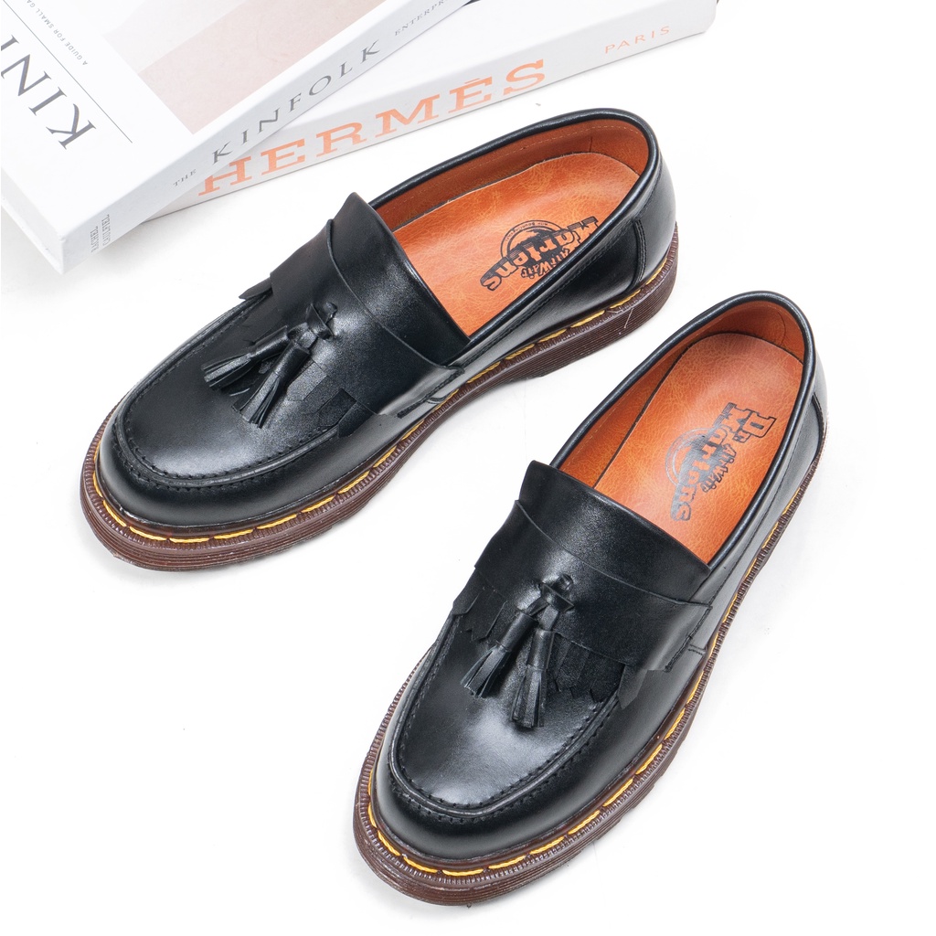 Sepatu Formal Pria Slip On Penny Loafers Kulit Asli Casual Pesta S.1062