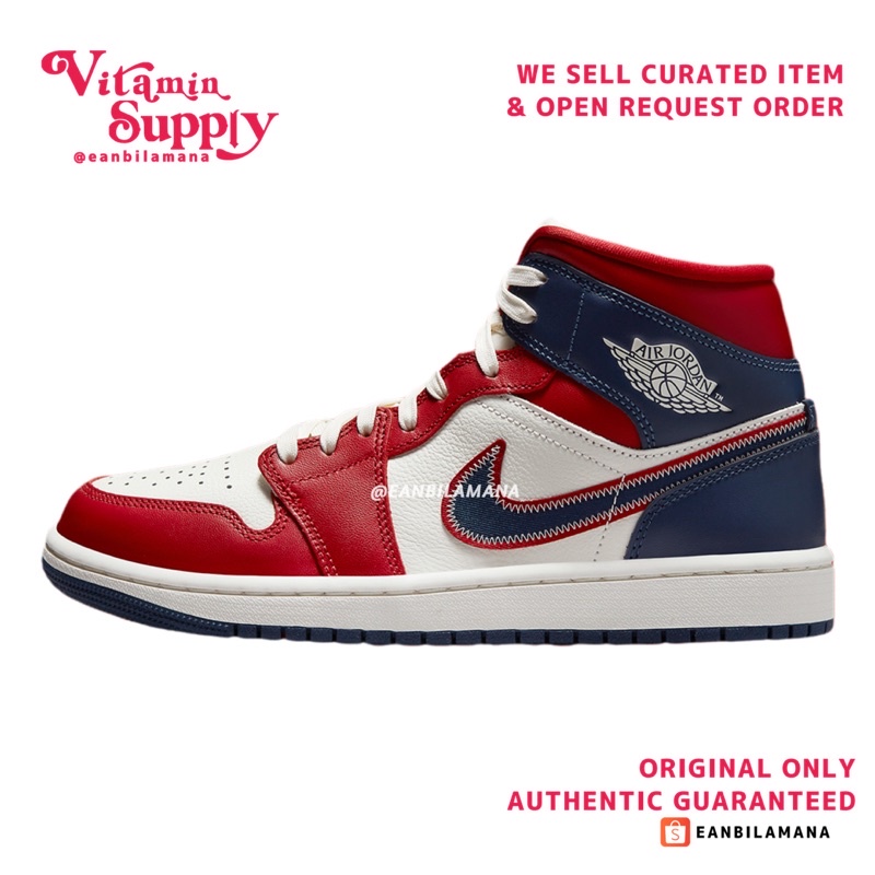 AIR JORDAN 1 MID SE WMNS 'USA 2022'