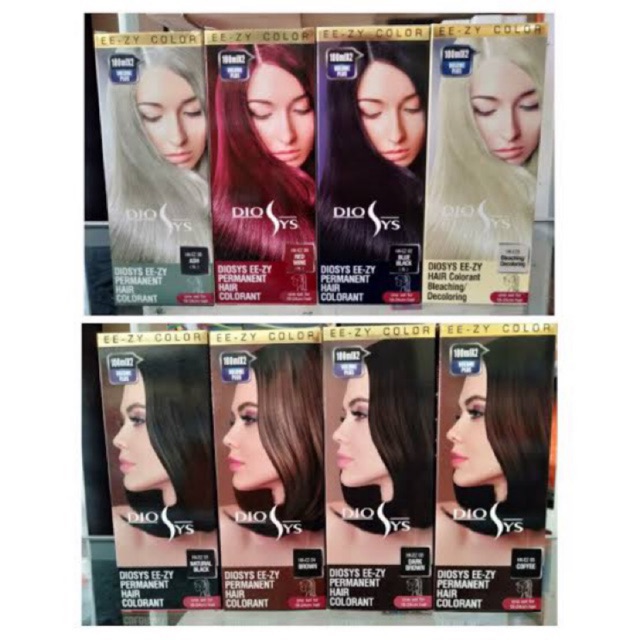 ReAdy paling lengkap - Diosys colouring Set // CAT RAMBUT DIOSYS PASTA