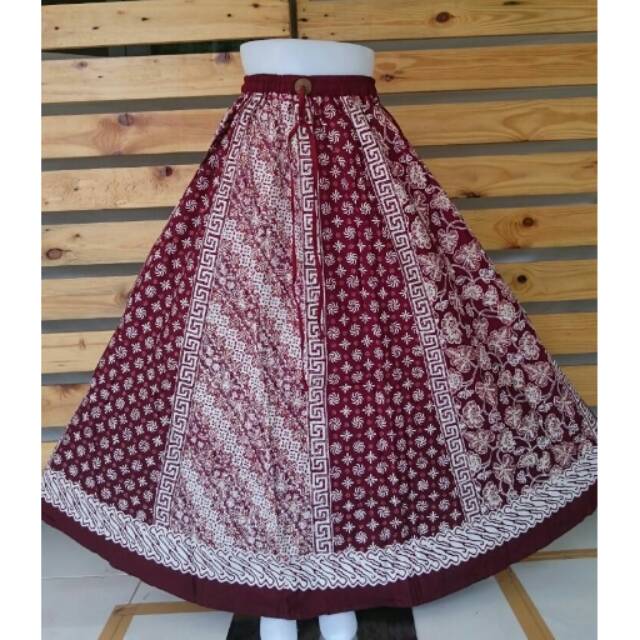 Rok Batik Karet