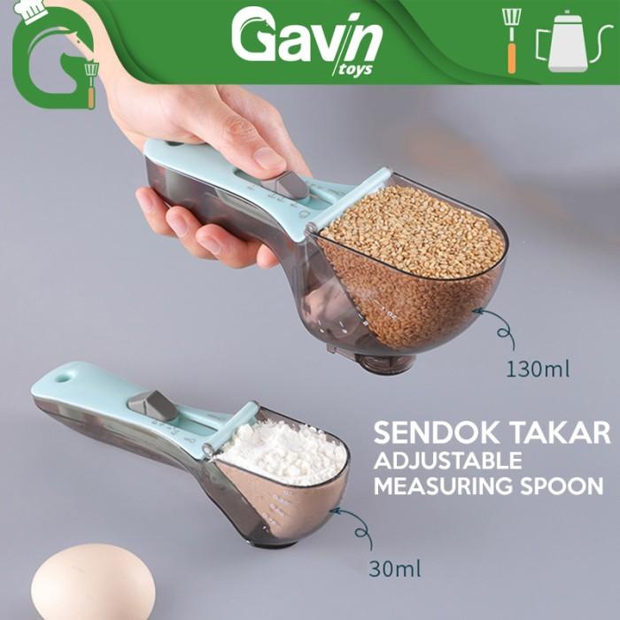 Sendok Sendok Takar Adjustable Measuring Spoon Kitchen Scale Sendok Ukur