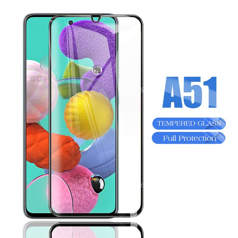 9D Glass For Samsung Galaxy A51 A 51 SM-A5715F Screen Protector On Samsun Sansumg A71 A41 A11 A21 A31 Protective Glas Film Cover