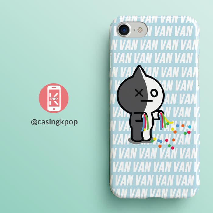 Caseme casing Handphone KPOP BTS LINE FRIENDS VAN BT21