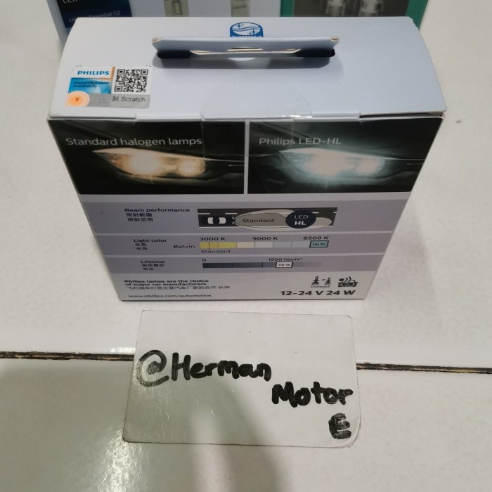Bohlam Civic Crv BRV HRV Prestige Philips Ultinon LED HL H11 Original