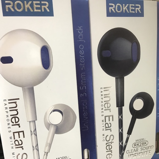 HANDSFREE ROKER RK28K / HEADSET ROKER BASS / EARPHONE ROKER