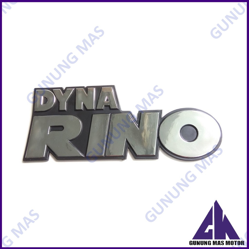Emblem Logo Dyna Rino Untuk Toyota Rino BY-43 Tulisan Tempel