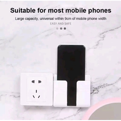 Holder HP / Tempat Penyimpanan HP dan Remote DLL  di dinding / Tiang/ Lemari / Tembok / Kayu Dll