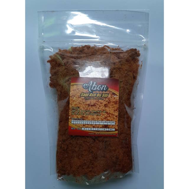 

Abon Sapi Asli "Bu Siti" Produksi ARuPi