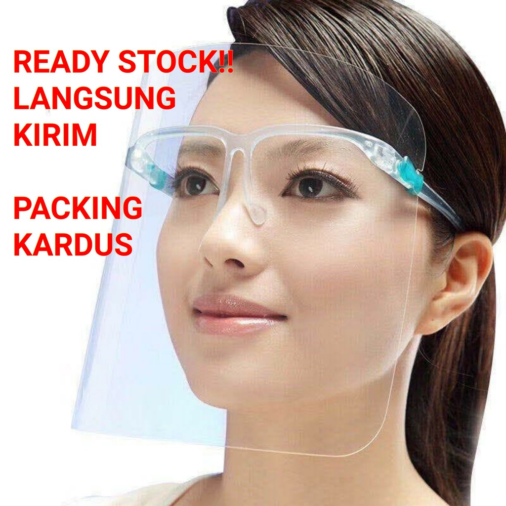 FaceShield Kacamata Nagita Pelindung Wajah  FRAME BENING READY STOK