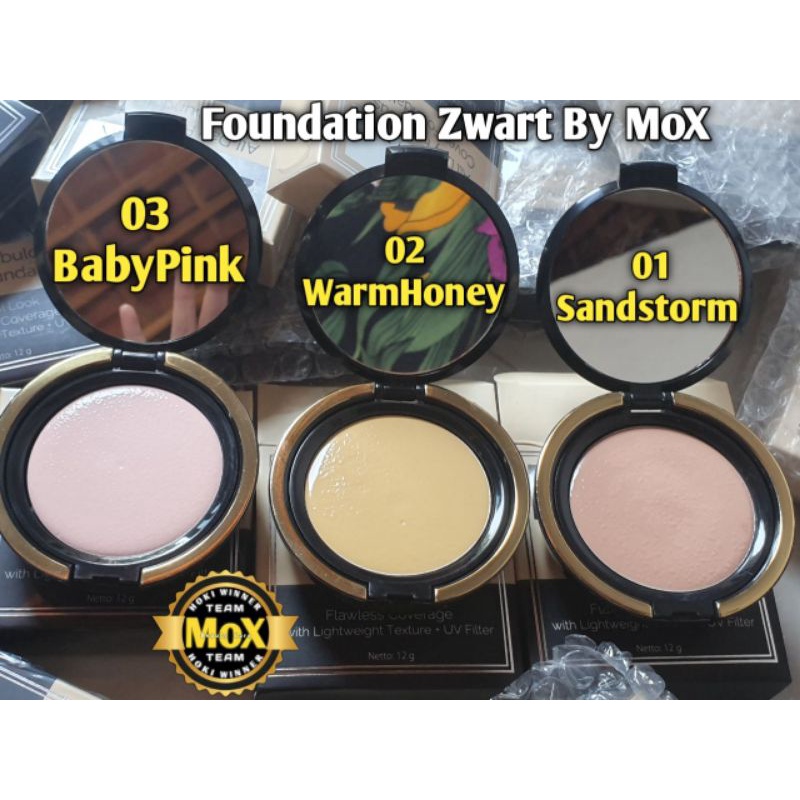 Foundation Zwart MOX SPF 20