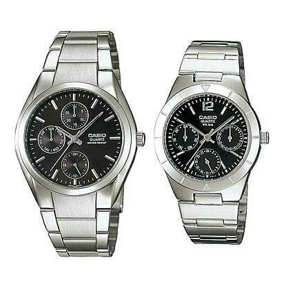 Jual Jam Tangan Couple Casio Original MTP-1191A-1A & LTP-2069D-1A Kekinian