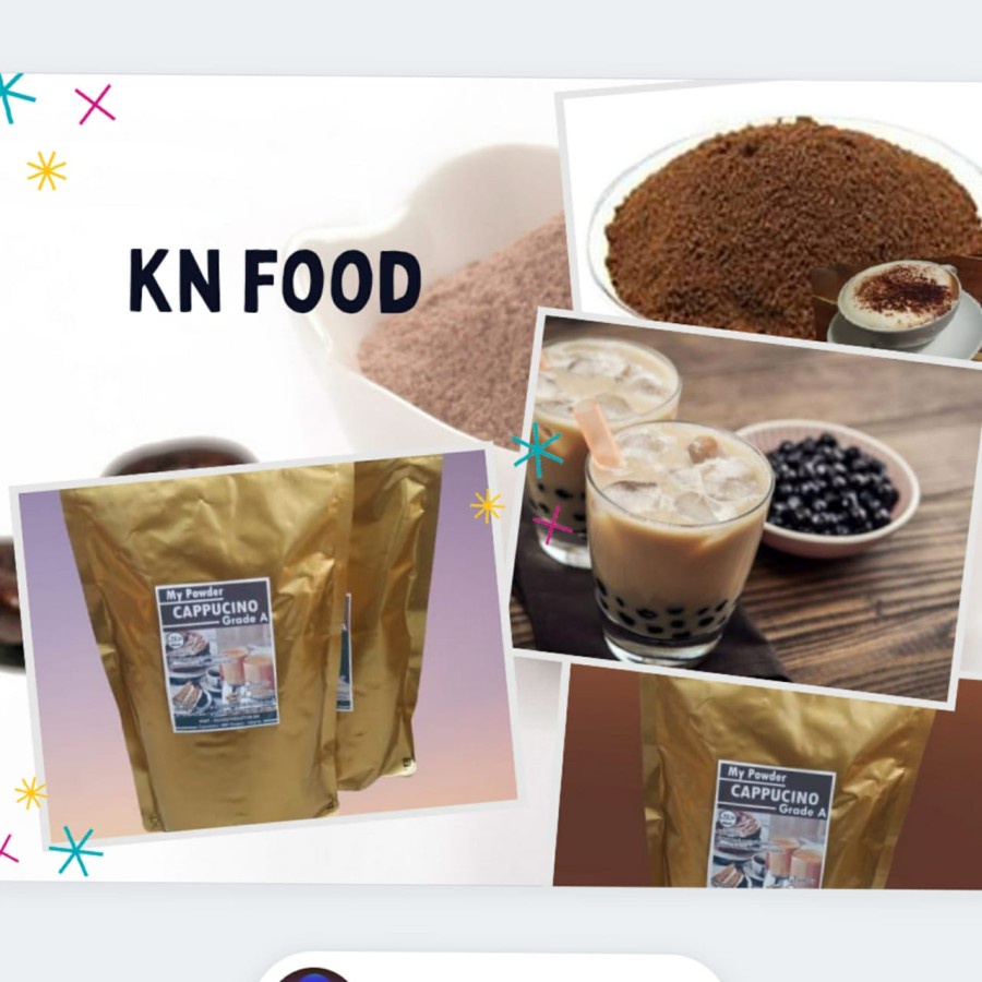 

Powder Minuman Rasa Cappucino Grade A 500 gram