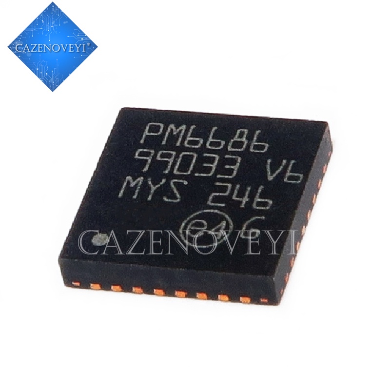 5pcs Ic Pm6600Tr Pm6600 Pm6680Tr Pm6680 Pm6686Tr Pm6686 Qfn