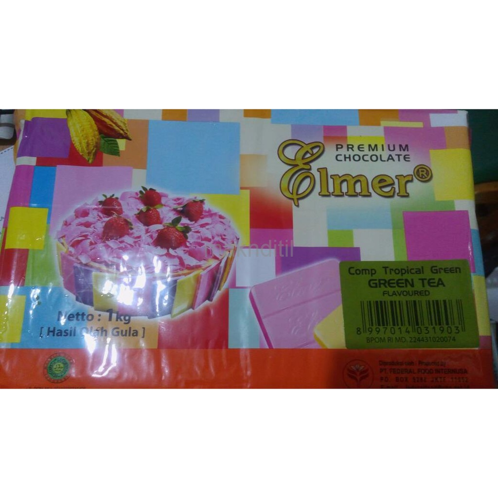 

COKLAT GREEN TEA ELMER 1Kg