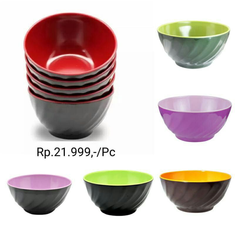 mangkok melamin golden dragon 6 inc