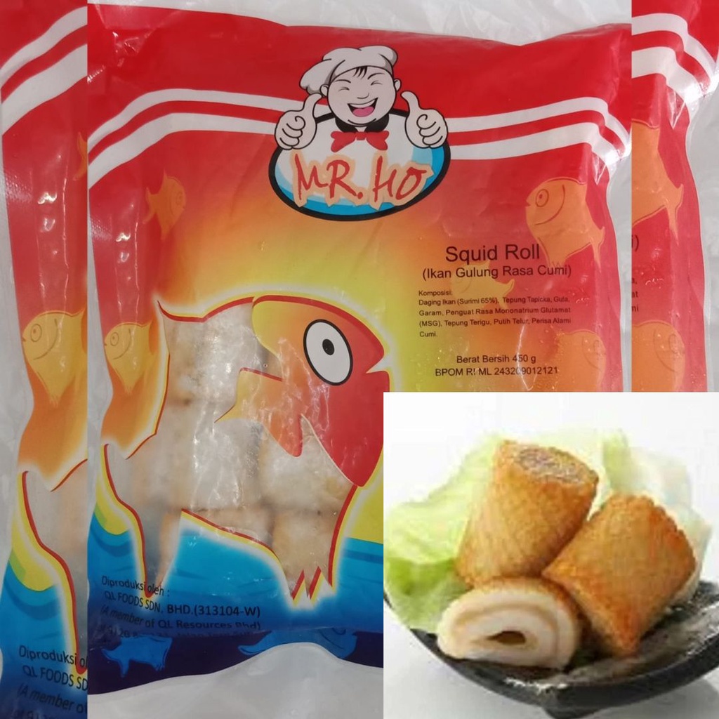 

Mr Ho Squid Roll 450 gr