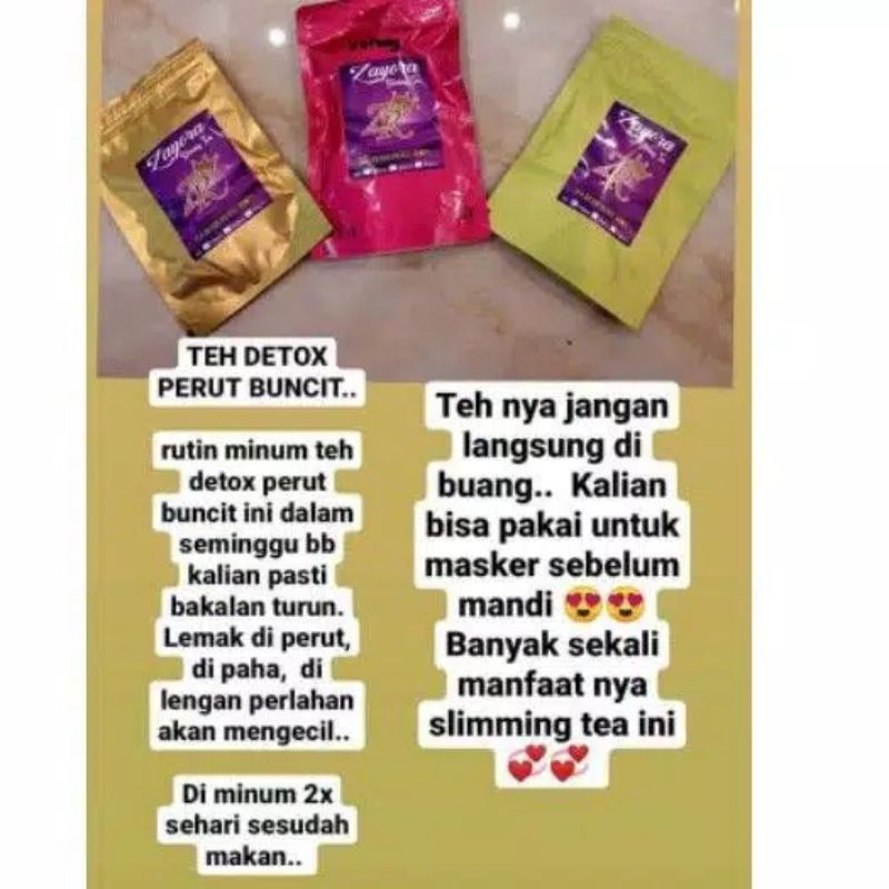 TEH PELANGSING BADAN--Slimingtea By Zayora