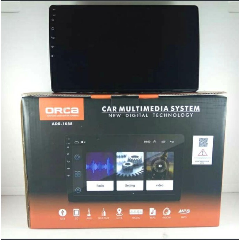 Head unit Android ORCA ADR-1088 10 Inch VOICE COMMAND
