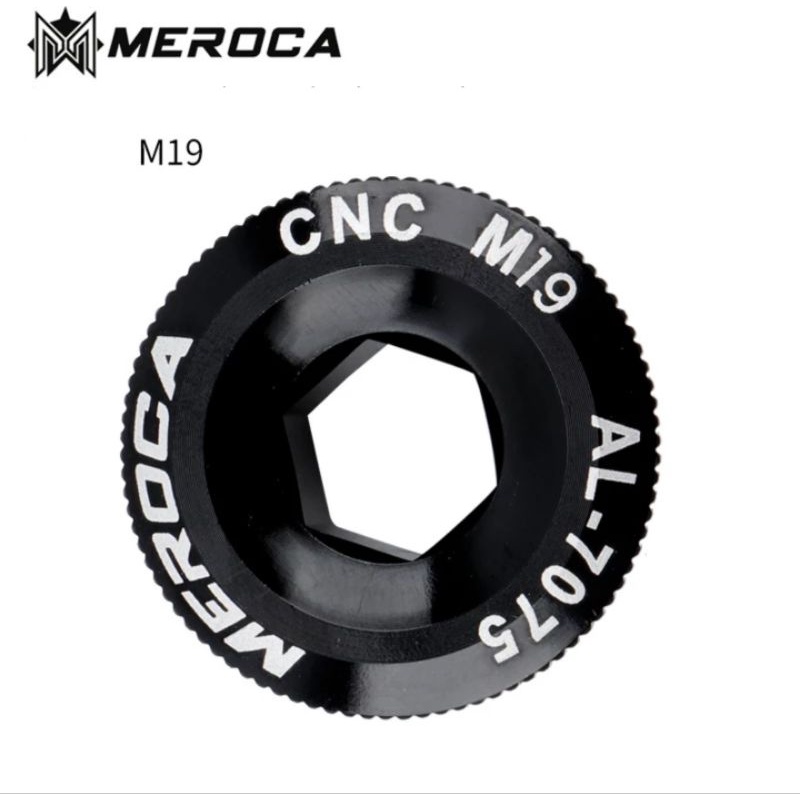 Meroca Baut Arm Crank M19 Baut Crank HT2 Hollowtech 2 Baut Crank Sepeda M19