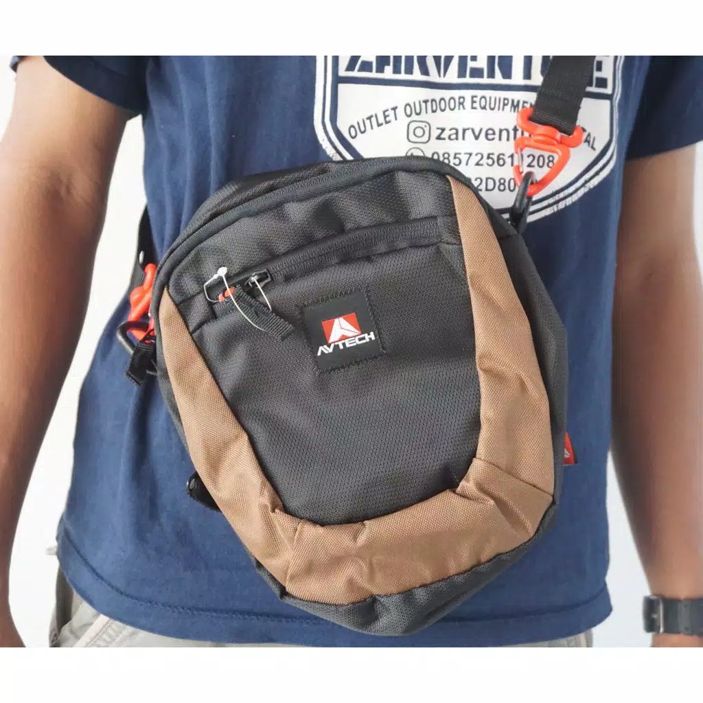 Travelpouch Avtech Ekagi Original Tas Selempang Harga Bandrol 95.000