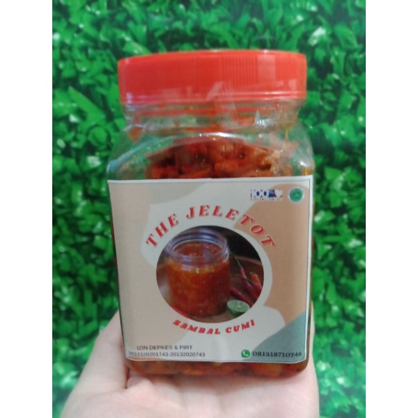 

sambal cumi/the jeletot/sambal home made