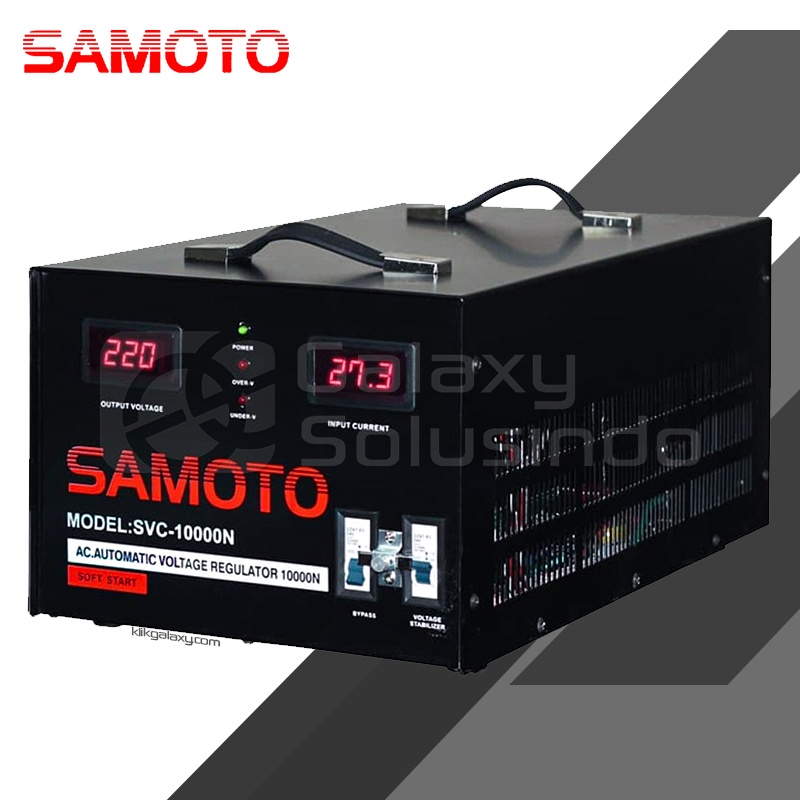 SAMOTO SVC-10000N - 10000 VA Single Phase Stabilizer - 10KVA