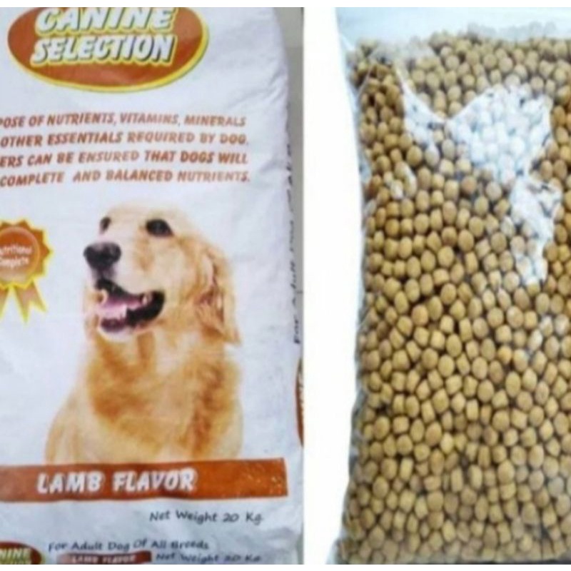 ekspedisi canine selection 20 kg - makanan anjing dewasa