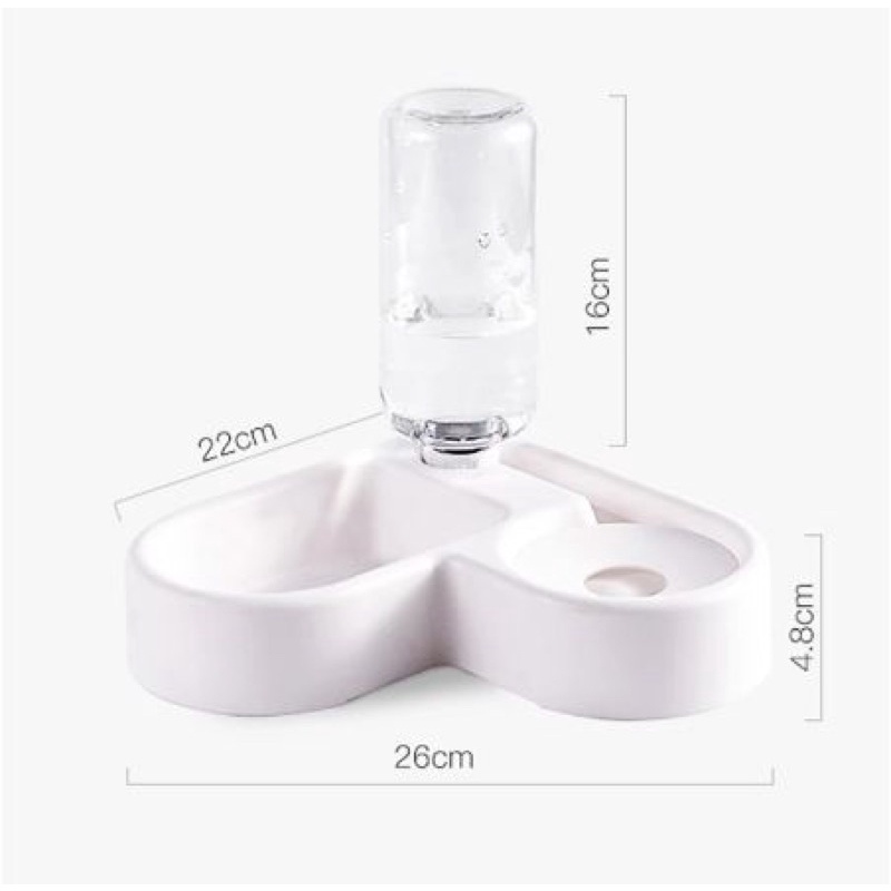 Hagen &amp; Logan Food and Drink Dispenser / Tempat Makan dan Minum untuk Anabul