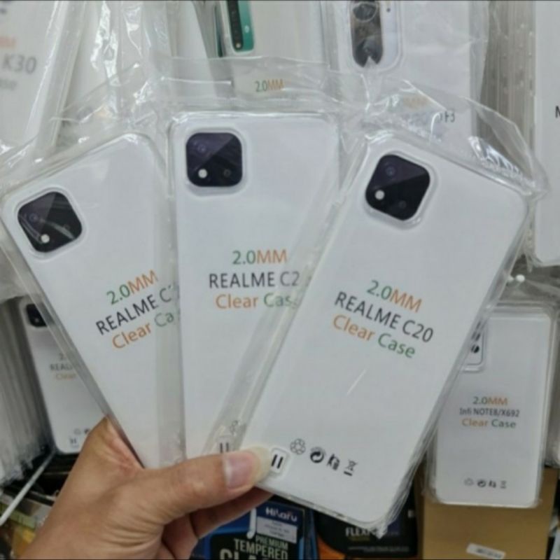 Realme C20 C21 soft case silikon clear case premium