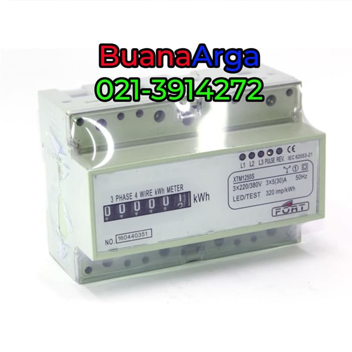 KwH Meter XTM1250S Type Direct Analog