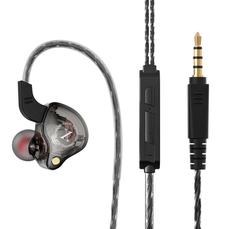 X2 Earphone In-Ear Hifi 3.5mm Dengan Mic Untuk Olahraga/Lari Pk Kz Zst