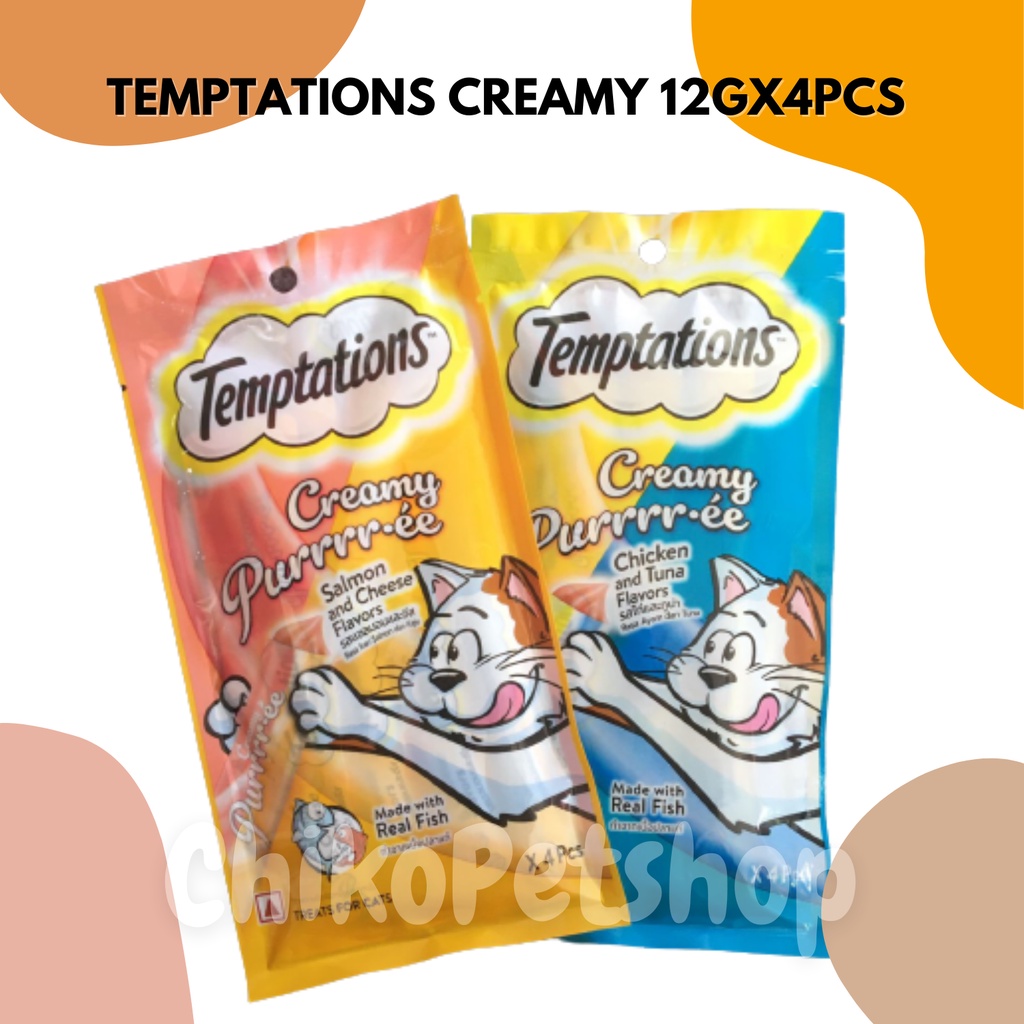 Temptations creamy for cat / TEMPTATIONS CREAMY FOR CAT