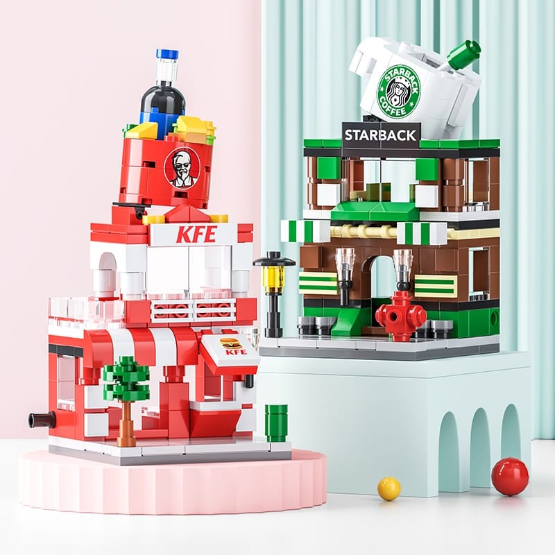 Mainan Block Building McD / KFC