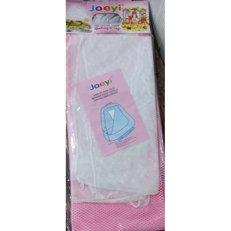 kelambu dan Jala ayunan bayi merk ayunku/joeyi (R2)